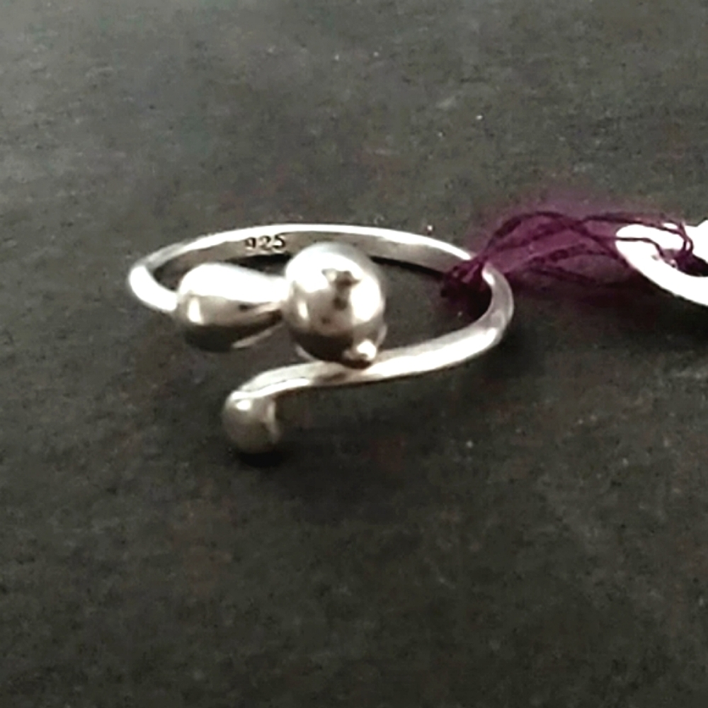 925 Silver Long Tail Wrap Cat Ring